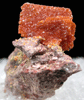 Vanadinite pseudomorphs after Wulfenite from Rowley Mine, 20 km northwest of Theba, Painted Rock Mountains, Maricopa County, Arizona