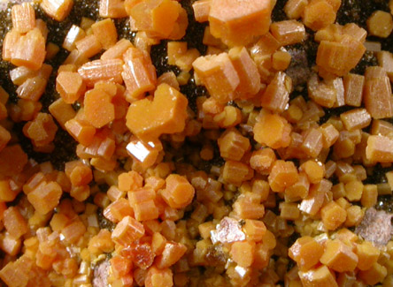 Mimetite from Rowley Mine, 20 km northwest of Theba, Painted Rock Mountains, Maricopa County, Arizona