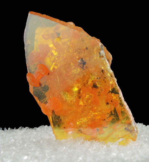 Mimetite on Wulfenite from Sierra de Los Lamentos, Chihuahua, Mexico