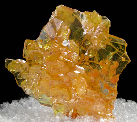 Wulfenite with Mimetite from Sierra de Los Lamentos, Chihuahua, Mexico