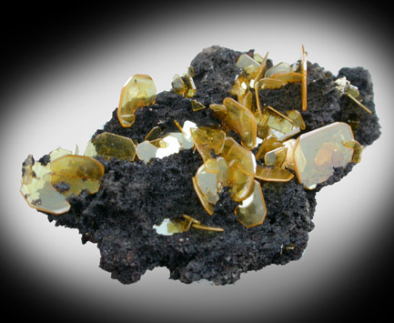 Wulfenite from Defiance Mine, Courtland-Gleeson District, Cochise County, Arizona