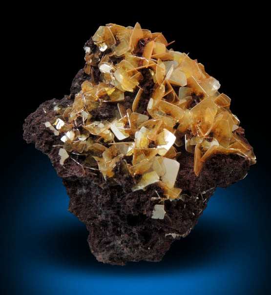 Wulfenite from Defiance Mine, Courtland-Gleeson District, Cochise County, Arizona