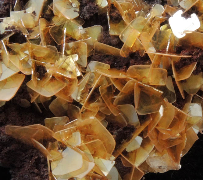 Wulfenite from Defiance Mine, Courtland-Gleeson District, Cochise County, Arizona