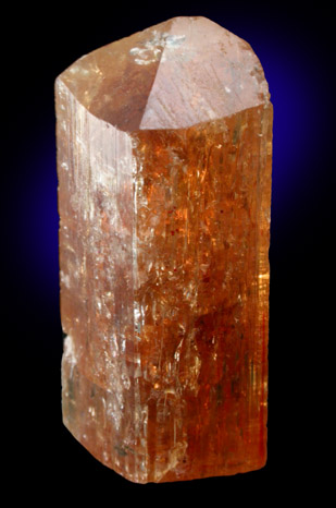 Topaz var. Imperial from Ouro Preto, Minas Gerais, Brazil