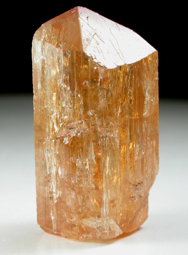 Topaz var. Imperial Topaz from Ouro Preto, Minas Gerais, Brazil