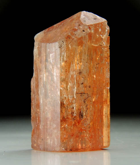 Topaz var. Imperial Topaz from Ouro Preto, Minas Gerais, Brazil