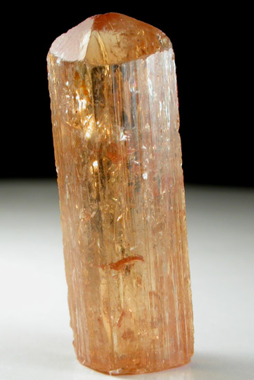 Topaz var. Imperial Topaz from Ouro Preto, Minas Gerais, Brazil