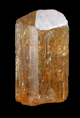 Topaz var. Imperial from Ouro Preto, Minas Gerais, Brazil