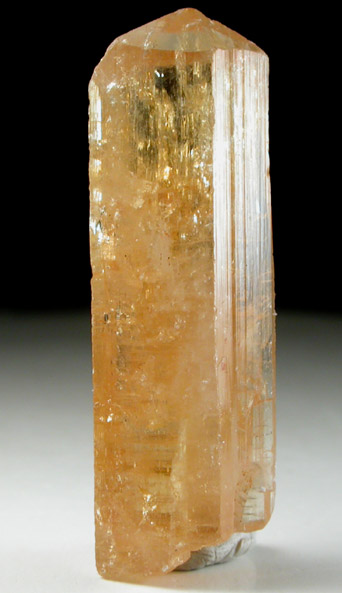 Topaz var. Imperial Topaz from Ouro Preto, Minas Gerais, Brazil