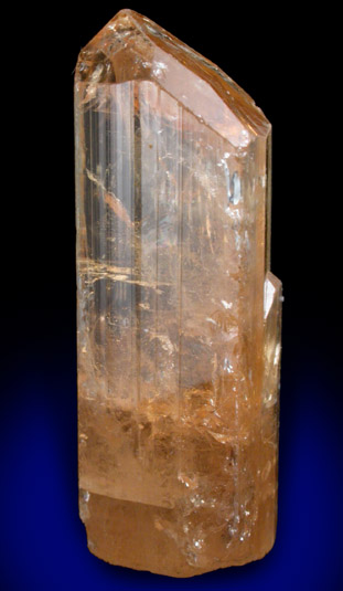 Topaz var. Imperial from Ouro Preto, Minas Gerais, Brazil