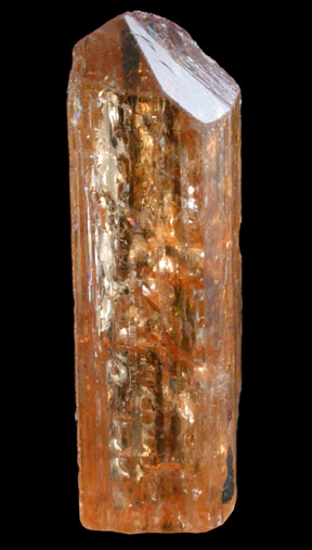 Topaz var. Imperial from Ouro Preto, Minas Gerais, Brazil