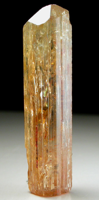 Topaz var. Imperial Topaz from Ouro Preto, Minas Gerais, Brazil