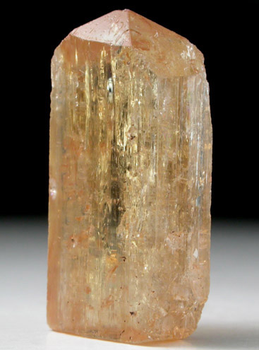 Topaz var. Imperial Topaz from Ouro Preto, Minas Gerais, Brazil