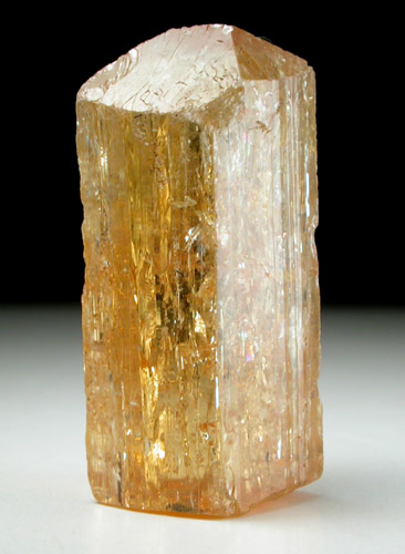 Topaz var. Imperial Topaz from Ouro Preto, Minas Gerais, Brazil