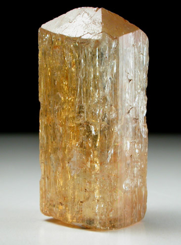 Topaz var. Imperial Topaz from Ouro Preto, Minas Gerais, Brazil