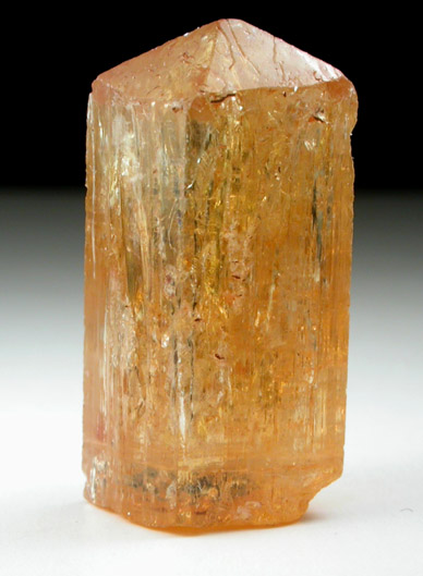 Topaz var. Imperial Topaz from Ouro Preto, Minas Gerais, Brazil