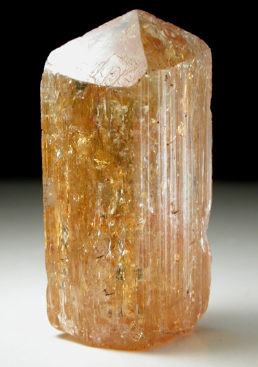 Topaz var. Imperial Topaz from Ouro Preto, Minas Gerais, Brazil