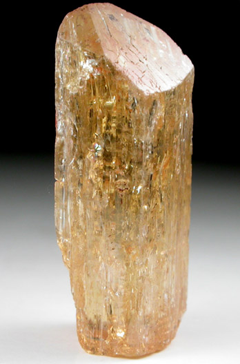 Topaz var. Imperial Topaz from Ouro Preto, Minas Gerais, Brazil