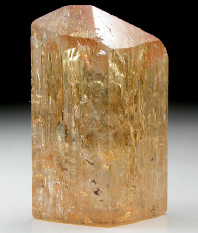 Topaz var. Imperial Topaz from Ouro Preto, Minas Gerais, Brazil