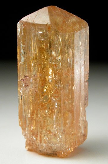 Topaz var. Imperial Topaz from Ouro Preto, Minas Gerais, Brazil