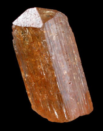 Topaz var. Imperial from Ouro Preto, Minas Gerais, Brazil