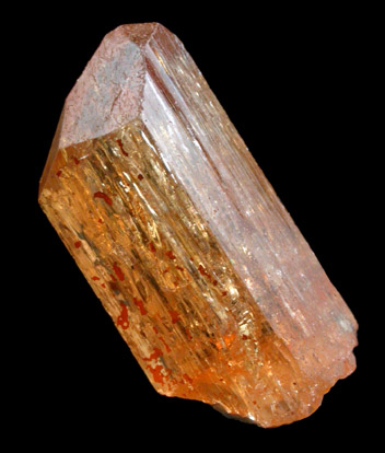 Topaz var. Imperial from Ouro Preto, Minas Gerais, Brazil