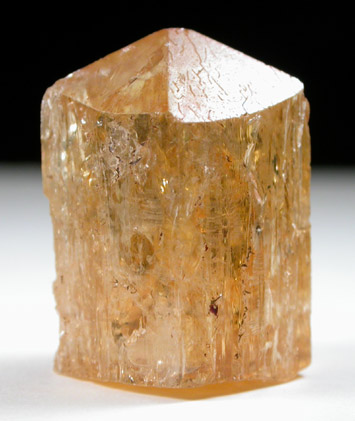 Topaz var. Imperial from Ouro Preto, Minas Gerais, Brazil