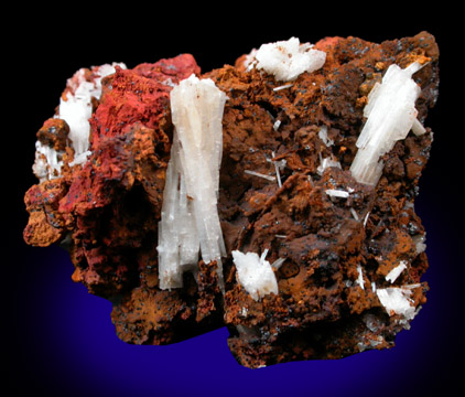 Cerussite from Flux Mine, Harshaw District, Patagonia Mountains, Santa Cruz County, Arizona