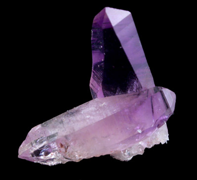 Quartz var. Amethyst from Piedra Parada, near Las Vigas, Tatatila, Veracruz, Mexico