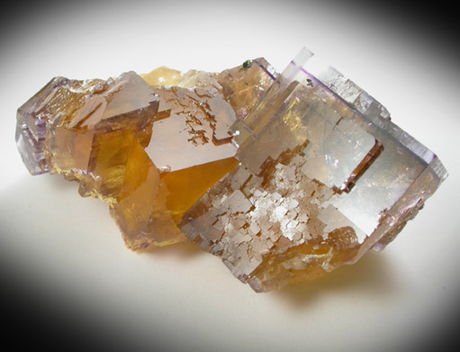 Fluorite from Annabel Lee Mine, Harris Creek District, Hardin County, Illinois