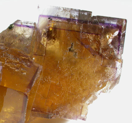 Fluorite from Annabel Lee Mine, Harris Creek District, Hardin County, Illinois