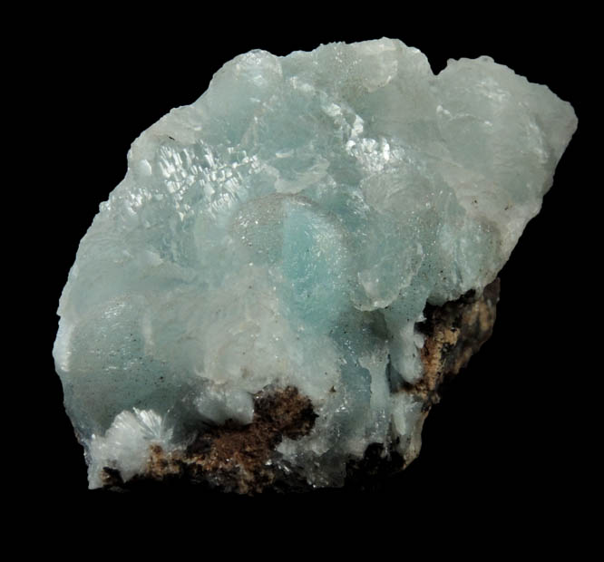 Hemimorphite from 79 Mine, Banner District, near Hayden, Gila County, Arizona