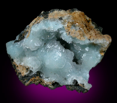 Hemimorphite from 79 Mine, Banner District, near Hayden, Gila County, Arizona