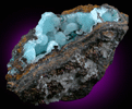 Hemimorphite from 79 Mine, Banner District, near Hayden, Gila County, Arizona