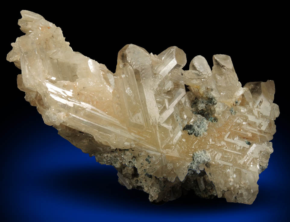 Cerussite (complexly twinned crystals) from Tsumeb Mine, Otavi-Bergland District, Oshikoto, Namibia