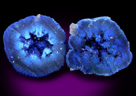 Azurite (nodule) from Blue Ball Mine, 4.8 km south of Miami, Gila County, Arizona