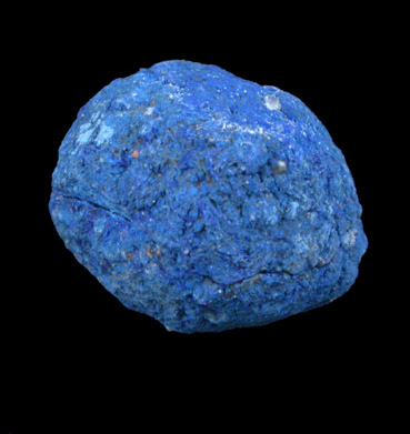 Azurite (nodule) from Blue Ball Mine, 4.8 km south of Miami, Gila County, Arizona