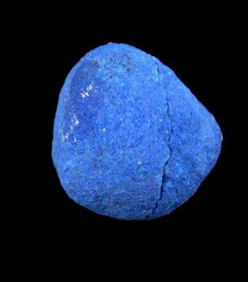 Azurite (nodule) from Blue Ball Mine, 4.8 km south of Miami, Gila County, Arizona