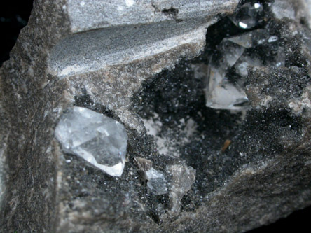 Quartz var. Herkimer Diamond from Middleville, Herkimer County, New York