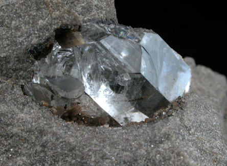 Quartz var. Herkimer Diamond from Middleville, Herkimer County, New York