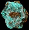 Aurichalcite with Hemimorphite from 79 Mine, Banner District, near Hayden, Gila County, Arizona