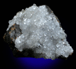 Quartz on Sphalerite from Buick Mine, Viburnum Trend, Iron County, Missouri