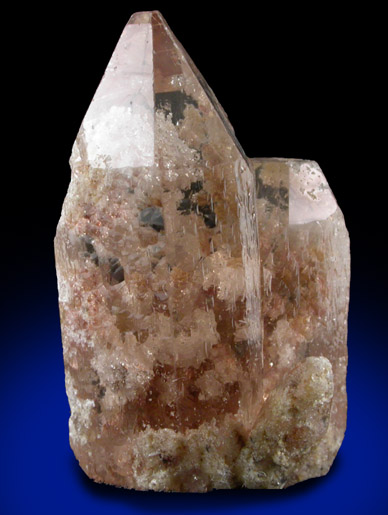 Topaz with rhyolite inclusions from Tepetates, San Luis Potosi, Mexico