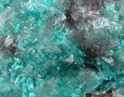 Aurichalcite and Hemimorphite from 79 Mine, Banner District, near Hayden, Gila County, Arizona