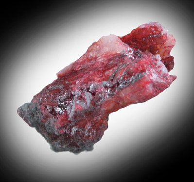 Cinnabar on Quartz from Paso Robles, San Luis Obispo County, California