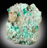 Dioptase and Apophyllite from Christmas Mine, Banner District, Gila County, Arizona