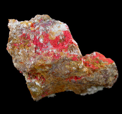 Cuprite var. Chalcotrichite from Ray Mine, Mineral Creek District, Pinal County, Arizona