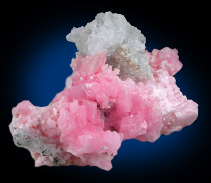 Rhodochrosite and Fluorite from Silverton District, San Juan County, Colorado