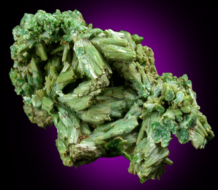 Pyromorphite from Mine des Farges, Ussel, Corrze, France