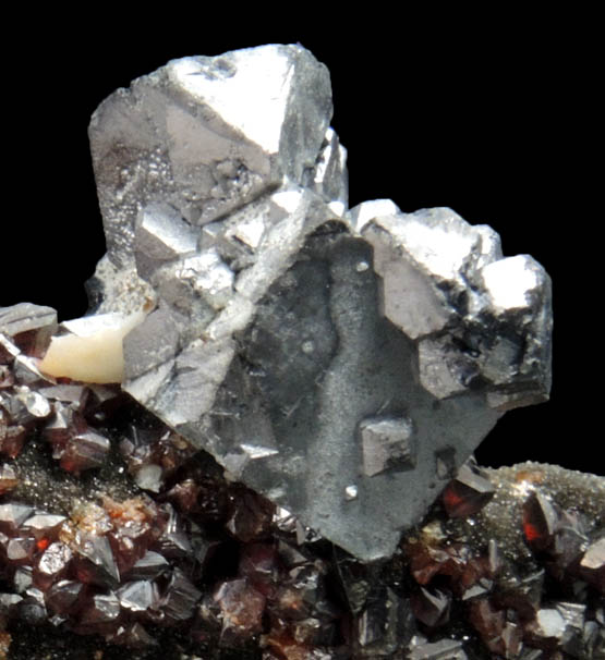 Galena on Sphalerite from Picher District, Ottawa County, Oklahoma